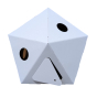 Capsule en carton Blanc - Paperpod