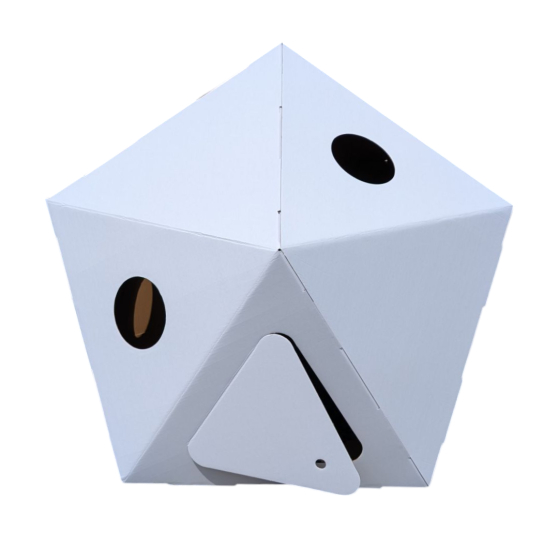 Capsule en carton Blanc - Paperpod