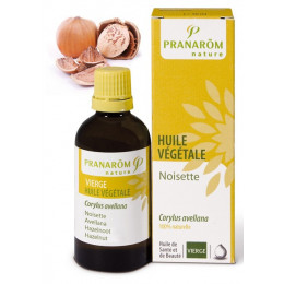 Huile végétale de noisette vierge BIO 50 ml - Pranarom - Pranarôm