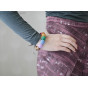 Bracelet de dentition - colori arc-en-ciel d'automne