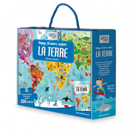 Puzzle La terre 205 pièces - à partir de 6 ans