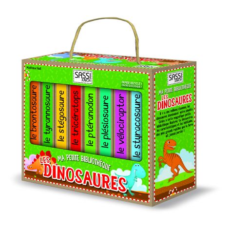 Ma première bibliothèque Les dinosaures - à partir de 2 ans