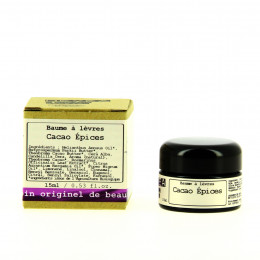 Baume à lèvres - cacao épices - 15 ml