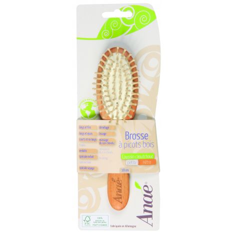 Petit brosse à picots - bois de hêtre et coussin caoutchouc Petit brosse à picots - bois de hêtre et coussin caoutchouc