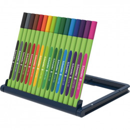 Marqueurs fins 0,4 mm Line Up Bio 16 couleurs - à partir de 3 ans