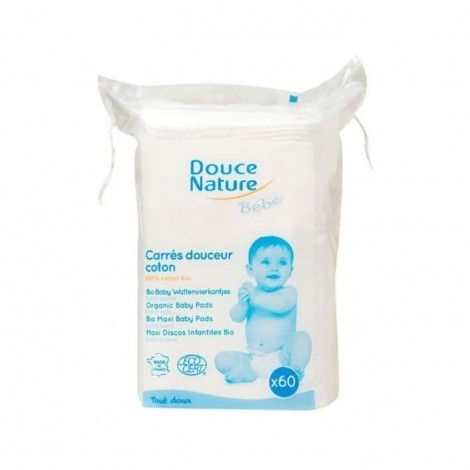 Carrés Maxi Baby en coton BIO - 60 pièces Carrés Maxi Baby en coton BIO - 60 pièces