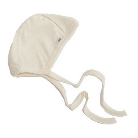 Bonnet de naissance en coton - Ecru Bonnet de naissance en coton - Ecru