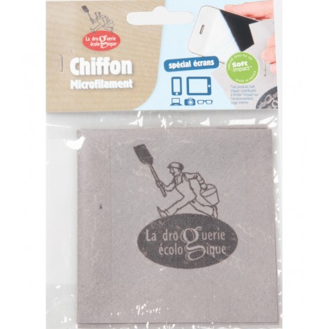 Chiffon microfiament spécial écrans et lunettes Chiffon microfiament spécial écrans et lunettes