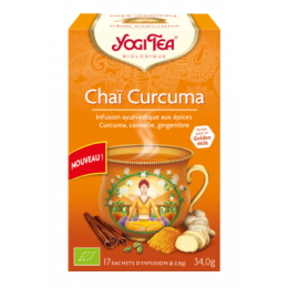 Infusion Chaï Curcuma 17 sachets- Yogi Tea 