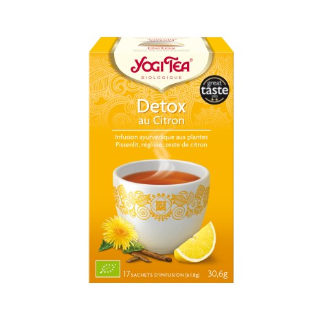 Infusion Détox au citron 17 sachets