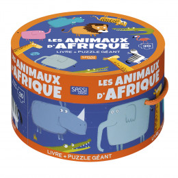 Puzzle géant Les animaux d'Afrique 30 pièces - à partir de 3 ans