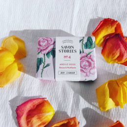 Savon N°4 à l'argile rose - 110 g