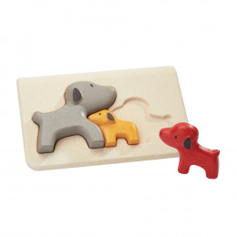 Puzzle famille chiens - à partir de 18 mois