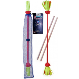 Batons - baguettes de jonglage - Corail