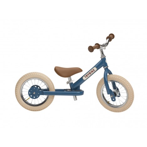 Trybike 2-en-1 vintage bleu - draisienne Trybike 2-en-1 vintage bleu - draisienne