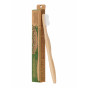 Brosse à dents pour adulte en bambou