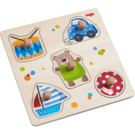 Puzzle en bois à encastrement - Jouets - à partir de 12 mois