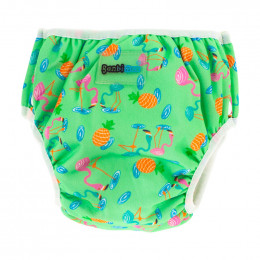 Culotte d'apprentissage / maillot - lot de 2 - Flamant rose