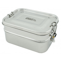 Boîte en inox à deux étages - Buruni - 1300 ml