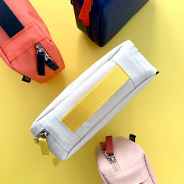 Lunch bag Go REPet - Blanc et jaune