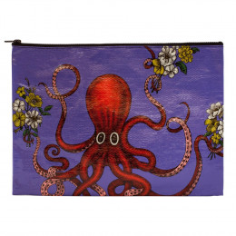 Grande trousse en matériaux recyclés - Octopus