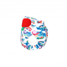 Couche lavable TE1 TeenyFit V4 - nouveau-né - motif Breeze