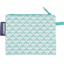 Mini trousse - porte monnaie en coton BIO - Pangolin