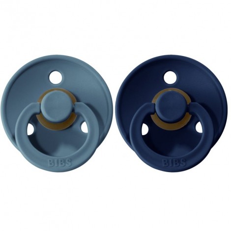 Set de 2 tétines en caoutchouc naturel - petrol & deep space Set de 2 tétines en caoutchouc naturel - petrol & deep space