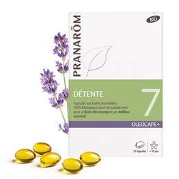 Oleocaps + BIO N°7 - Détente - 30 capsules - A partir de 18 ans