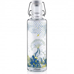 Bouteille en verre 600 ml - Fond de mers