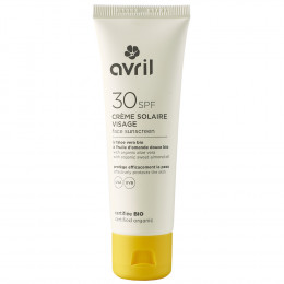 Crème solaire visage BIO - SPF30 - 50 ml