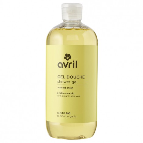 Gel douche BIO - zeste de citron - 500 ml Gel douche BIO - zeste de citron - 500 ml