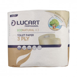Papier toilette écologique recyclé - 4 rouleaux