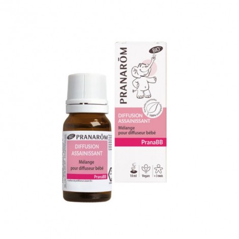 PranaBB : mélange BIO assainissant pour diffuseur 10 ml PranaBB : mélange BIO assainissant pour diffuseur 10 ml