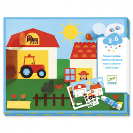 Collages des petits - Cache-cache