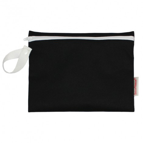 Pochette pour serviettes hygièniques - coton BIO - Noir Pochette pour serviettes hygièniques - coton BIO - Noir