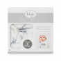Swaddler et bonnet Hello Worldt - Marble