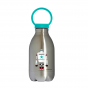 Gourde enfant Loopy Inox - Robot - 450 ml