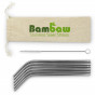 Pailles en inox - Lot de 6