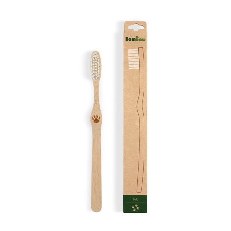 Brosse à dents en Bambou - souple