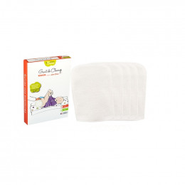 Recharge de 5 gants de change - Coton Bio Biface