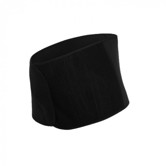 Ceinture de maintien abdominale en coton BIO - Noir