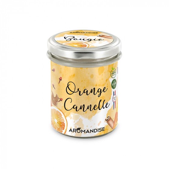 Bougie d'ambiance - Orange Cannelle Bougie d'ambiance - Orange Cannelle