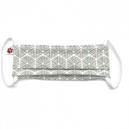 Masque buccal avec pince nez pour adulte - Tripoli Grey