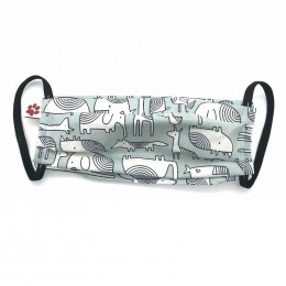 Masque buccal pour enfant - Dakar Grey