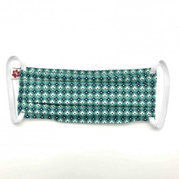 Masque buccal avec pince nez pour adulte - Iska green