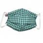 Masque buccal  avec pince nez pour adulte - Iska green