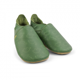 Chaussons - 11536 - Dino olive