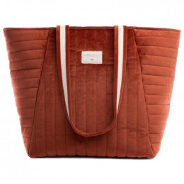 Sac de maternité Savanna velvet - Wild brown
