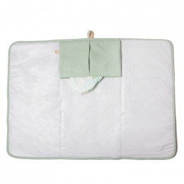 Matelas à langer de voyage imperméable Mozart - Misty pink